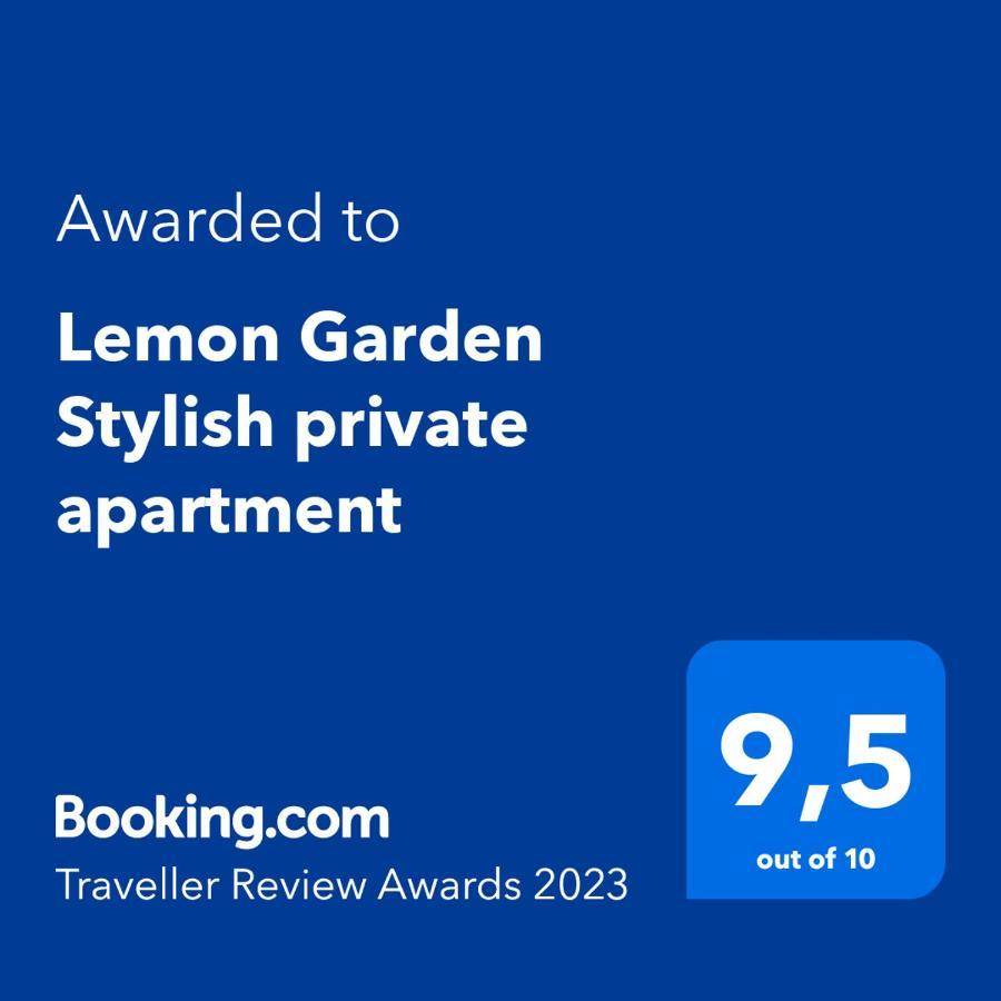 Lemon Garden Stylish Private Apartment Kalamata Exteriör bild